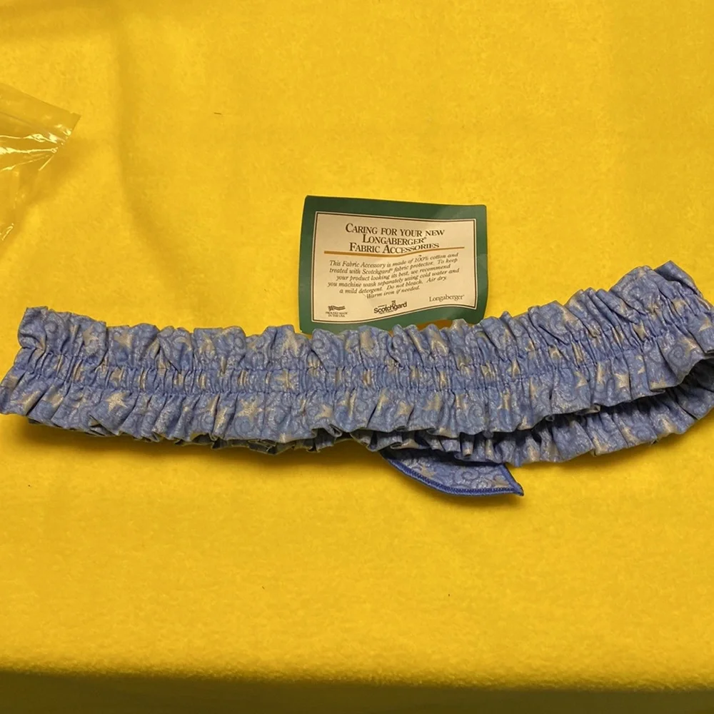 Longaberger Fabric Garter medium Century Star